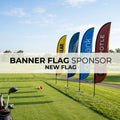 Banner Flag Sponsor - With New Flag